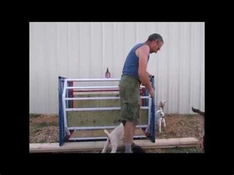 The <b>table</b> rotates to a level position on four rubber ball bearing wheels. . Patriot goat tilt table